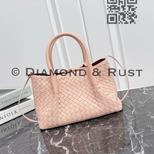 Small Pinacoteca Tote Bag #2281  Rose/barolo