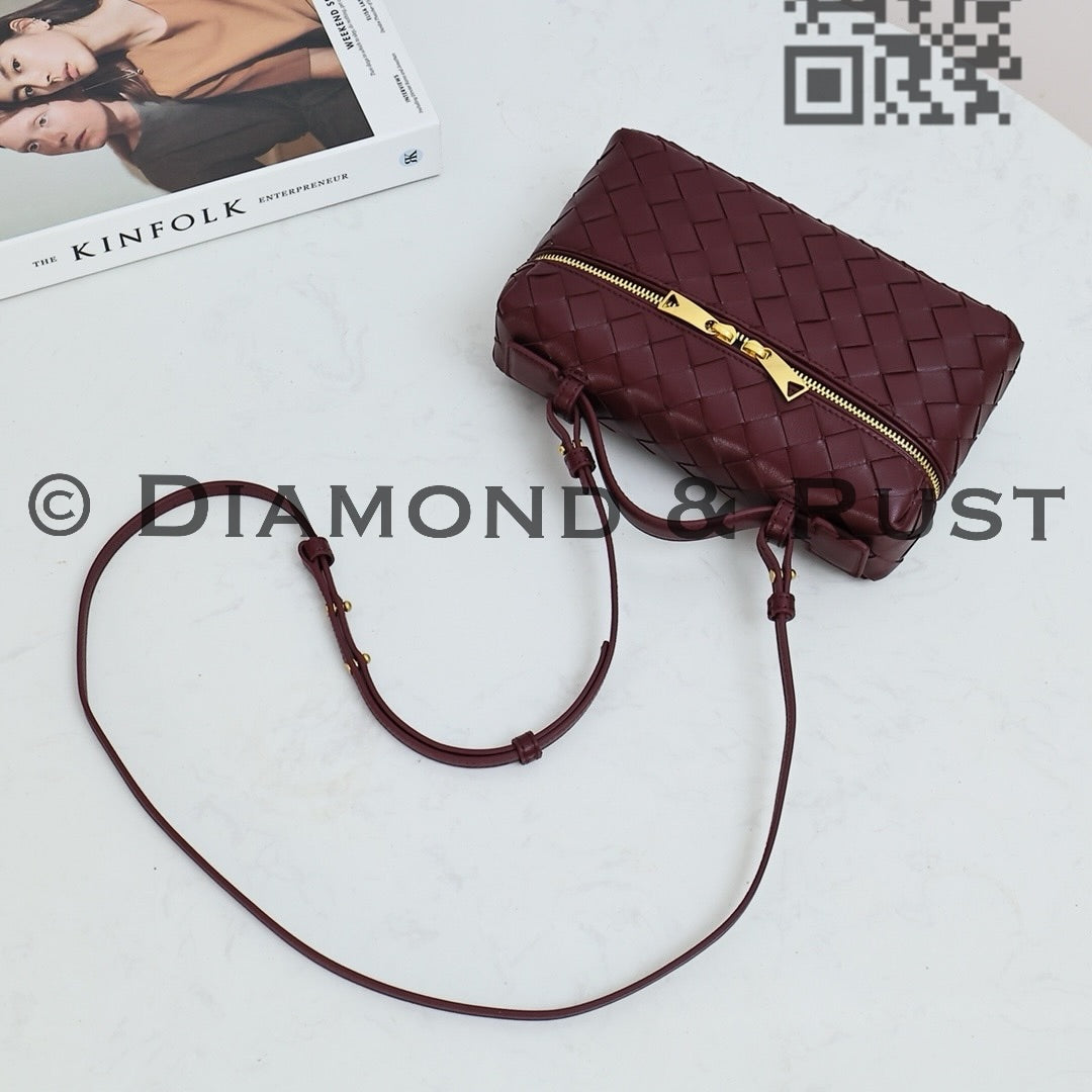 Vanity Crossbody Bag #2280 Wine Red