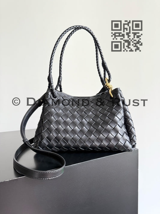 Small Parachute Chain Bag #9916 Black