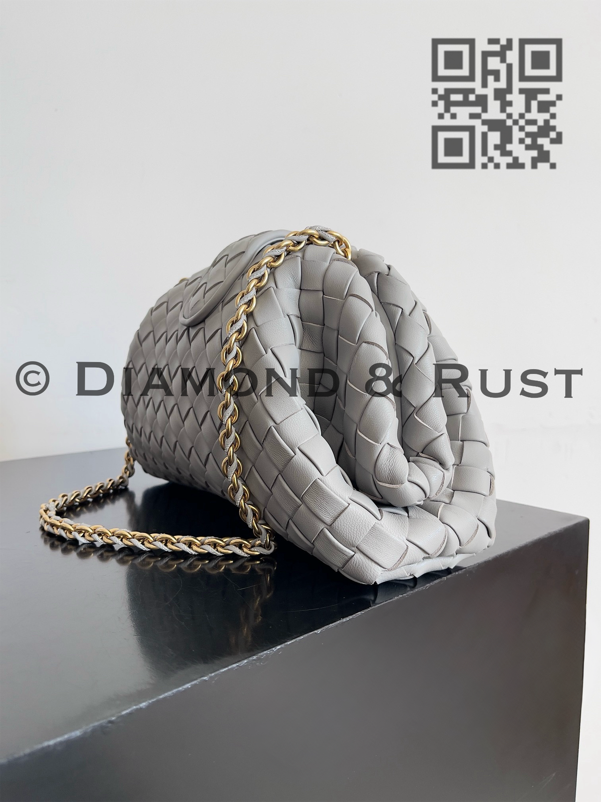 Lauren 1980 bag #9923 Silver Gray