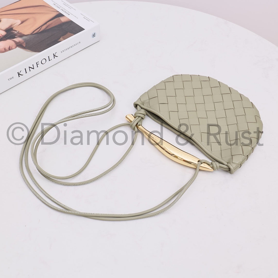 Mini Sardine Bag 20cm #2262 Travertine Green