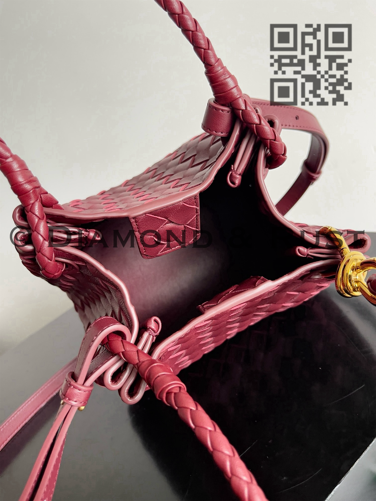 Small Parachute Bag #9915 Wine Red