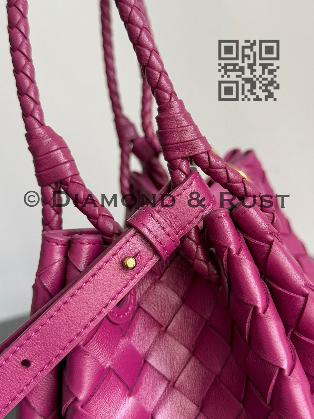 Small Parachute Chain Bag #9916 Berry