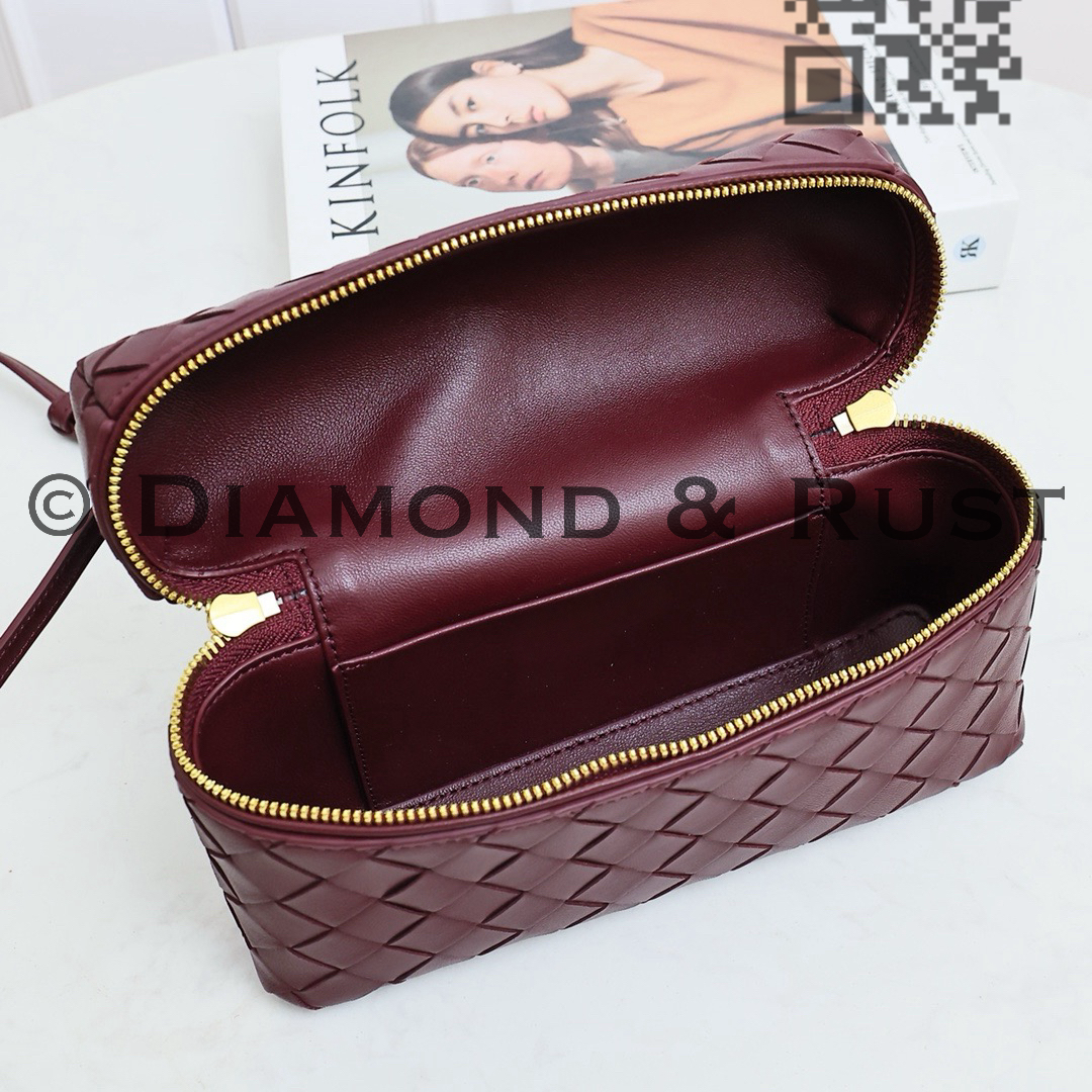 Vanity Crossbody Bag #2280 Wine Red