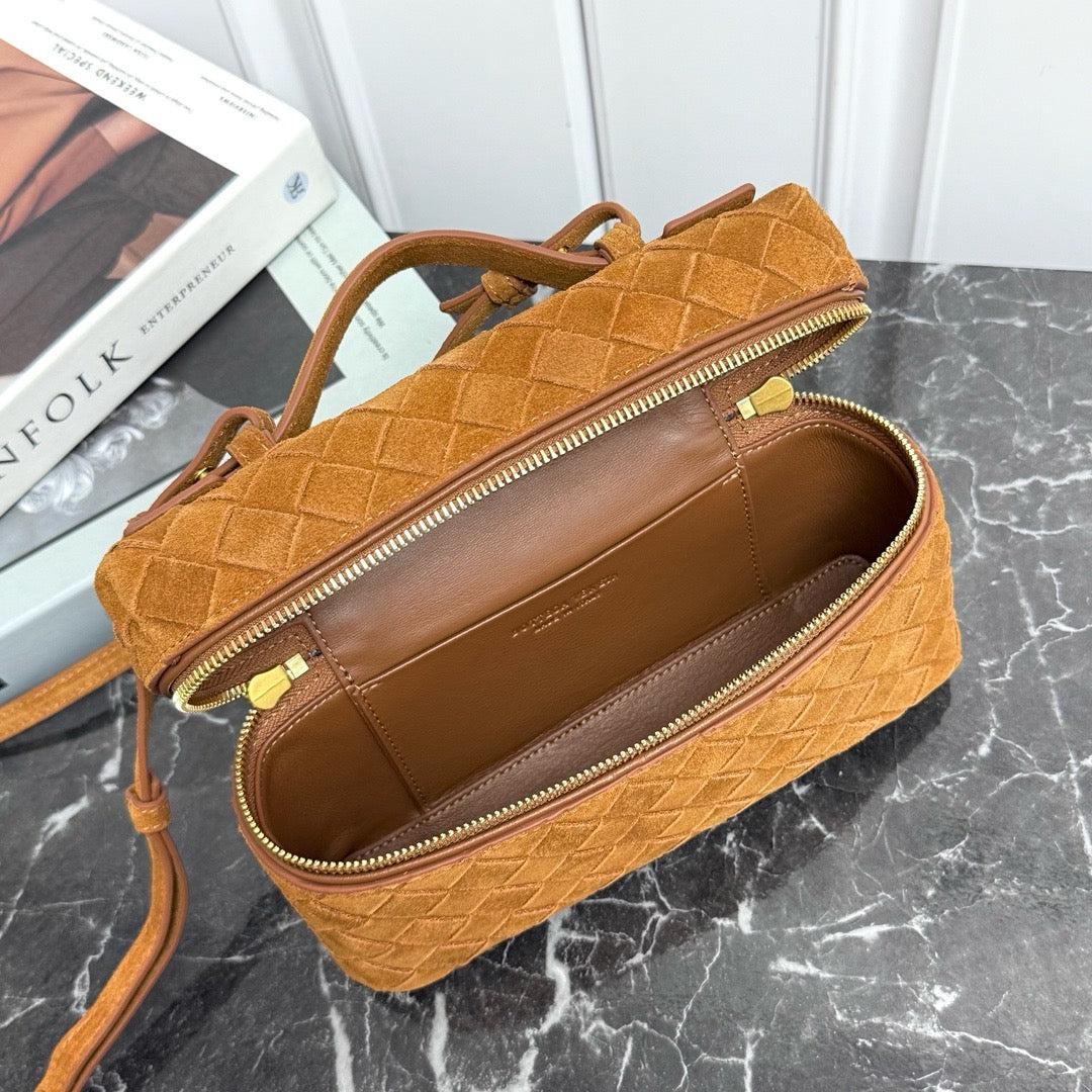 Vanity Crossbody Bag #2280 Ambra Suede