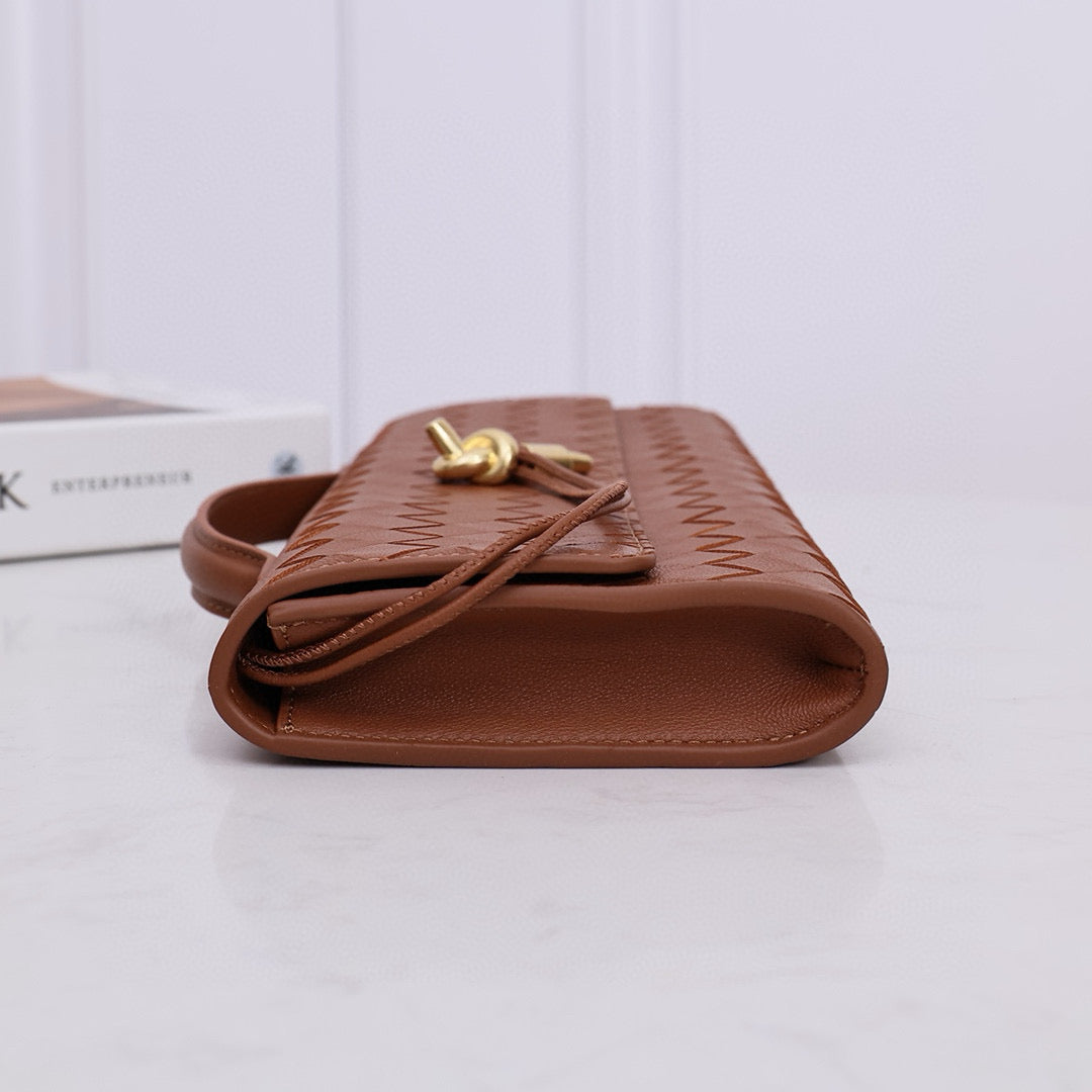 Long Clutch Andiamo Bag #2274 Wood
