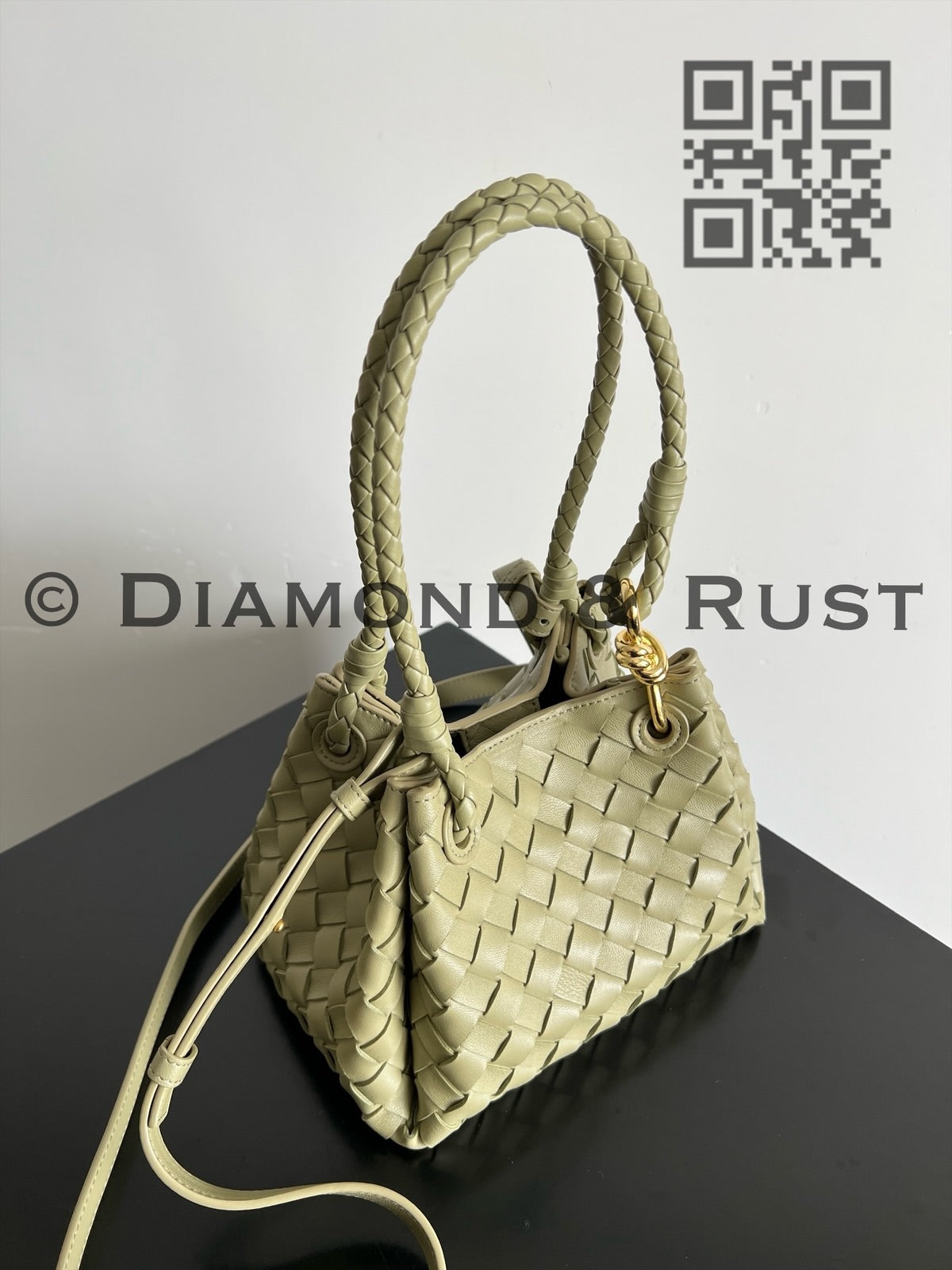 Small Parachute Bag #9915 Travertine