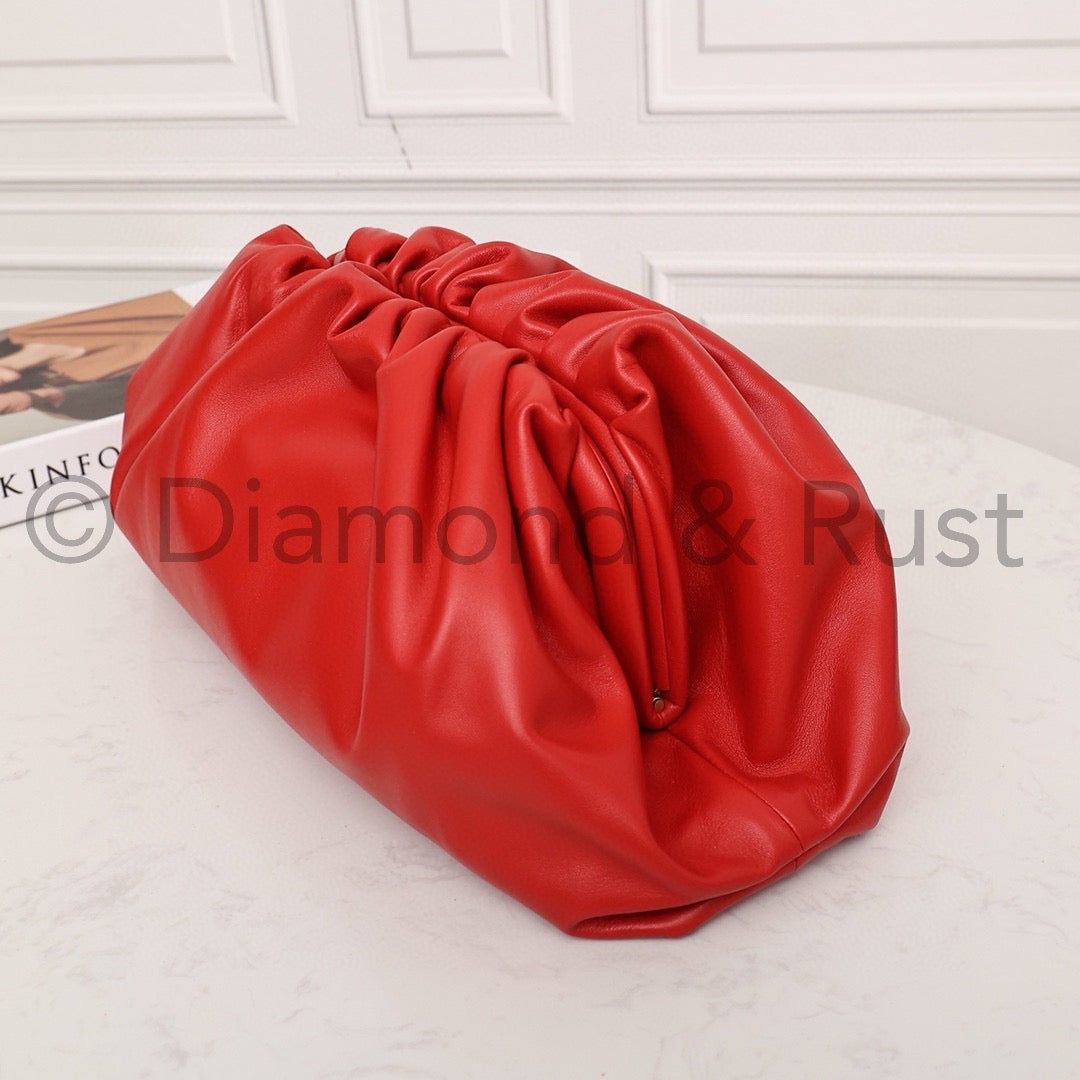 Large Pouch Clutch #9028 Red