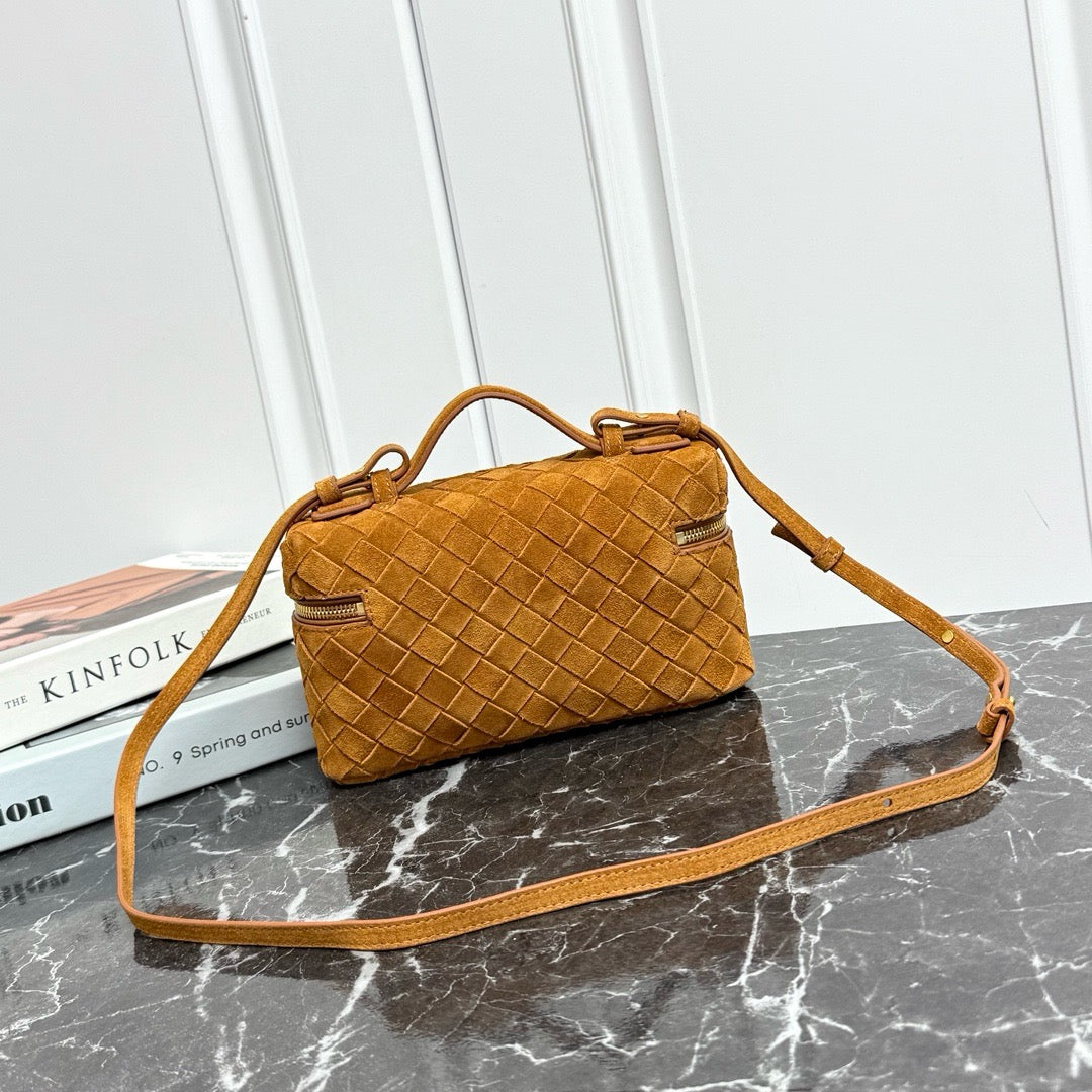 Vanity Crossbody Bag #2280 Ambra Suede