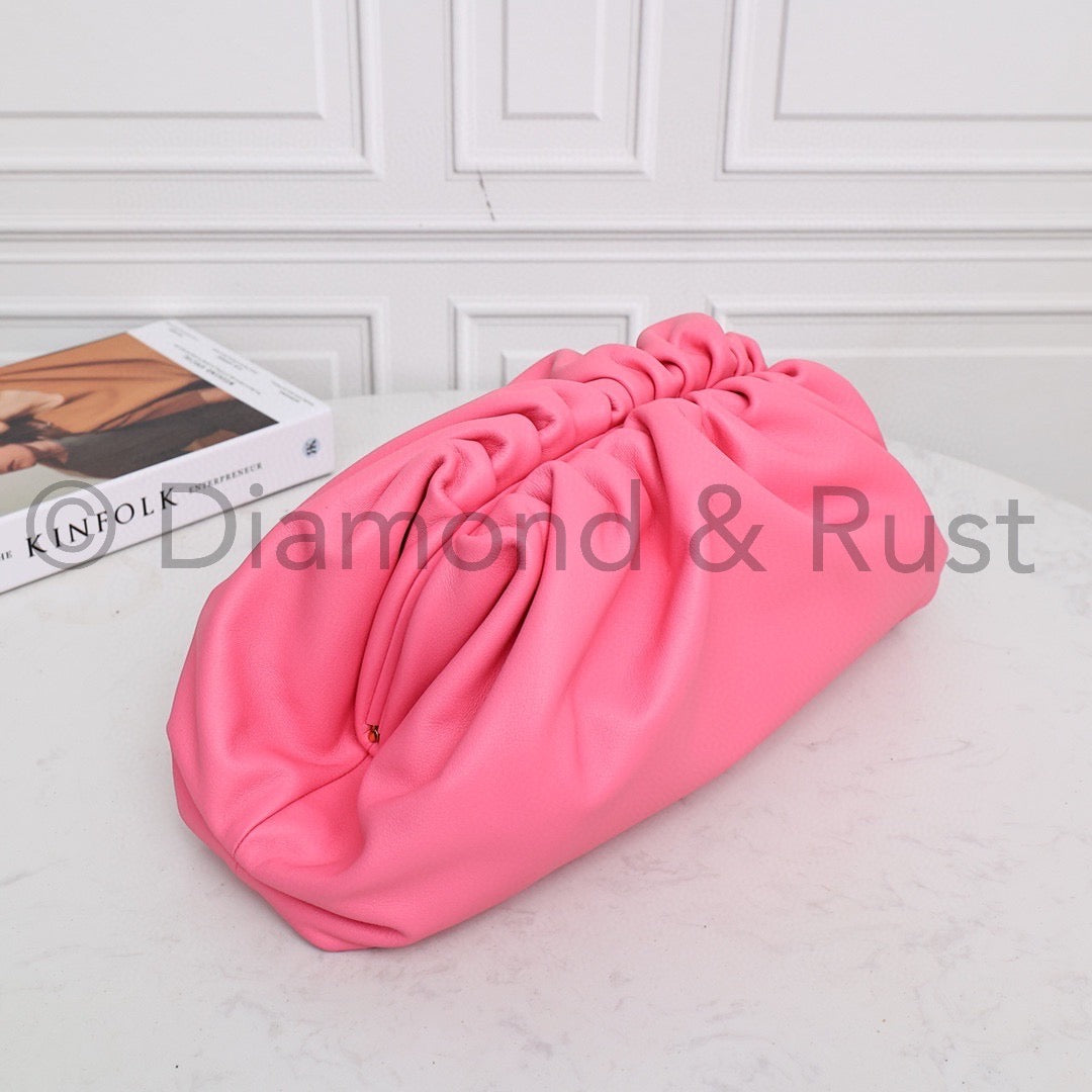 Large Pouch Clutch #9028 Pink