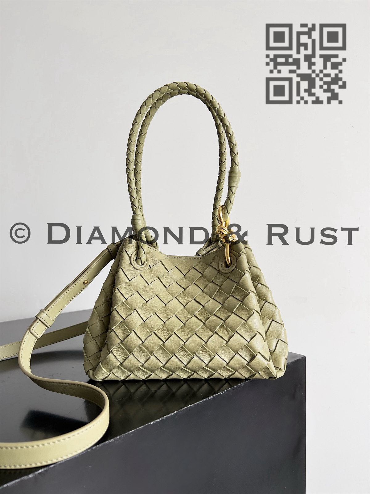 Small Parachute Bag #9915 Travertine