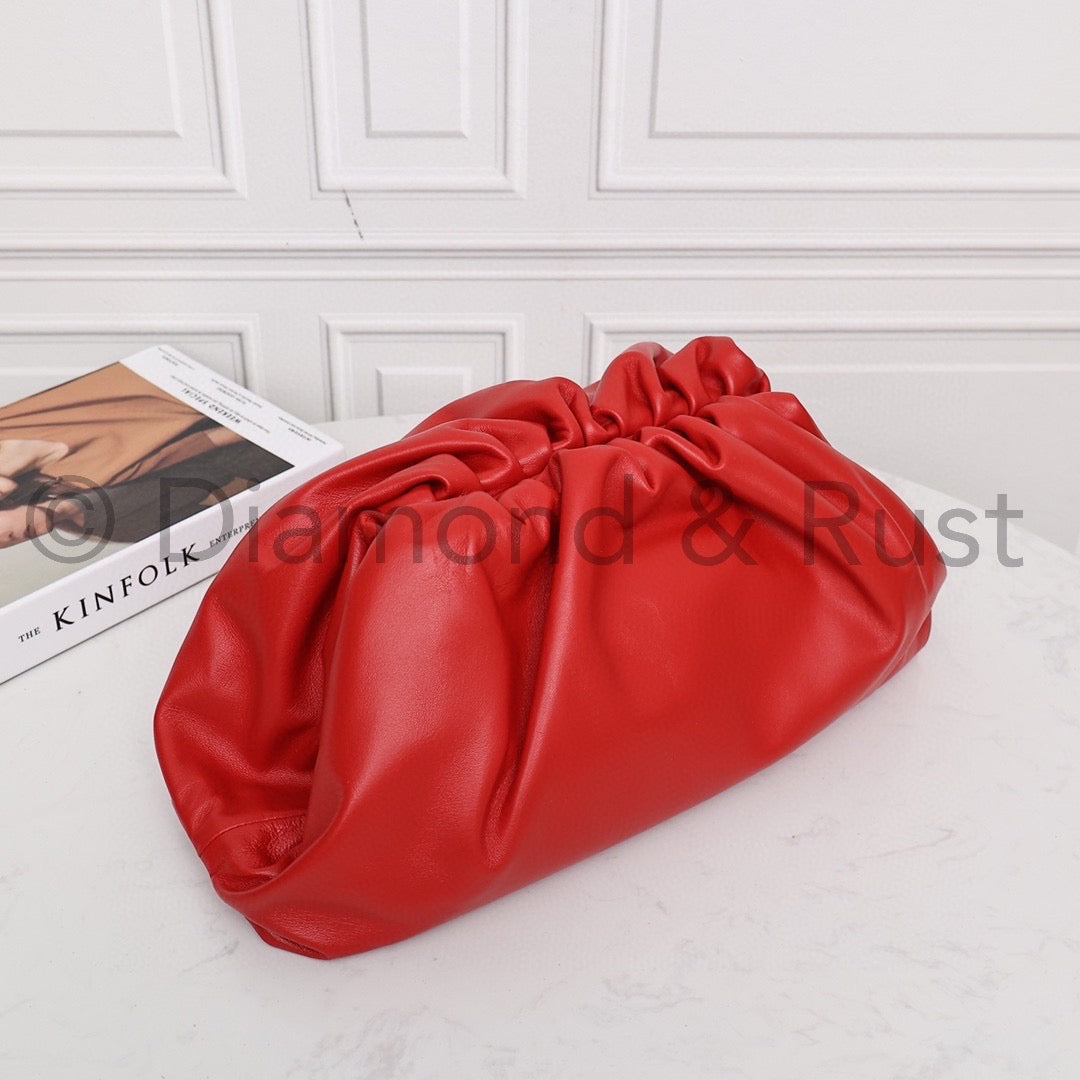 Large Pouch Clutch #9028 Red