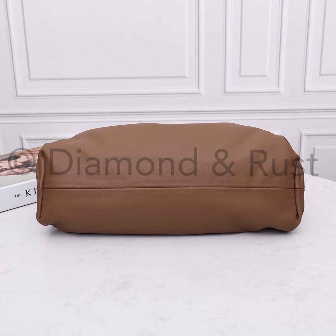 Large Pouch Clutch #9028 Caramel