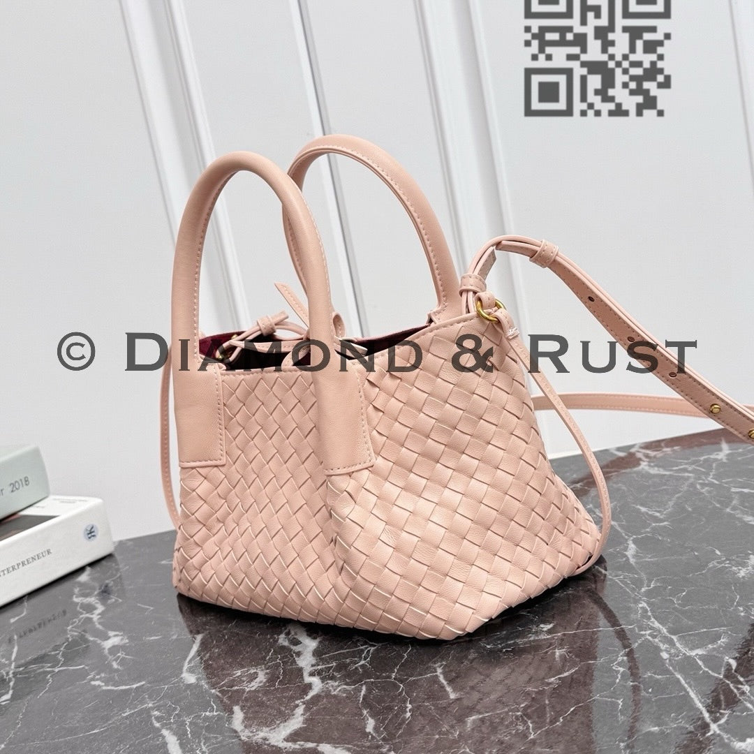 Small Pinacoteca Tote Bag #2281 Rose/barolo