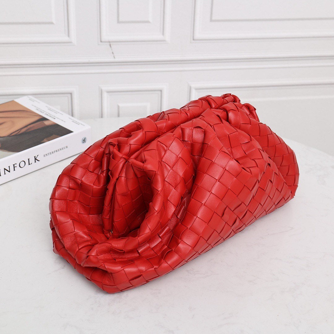 Large Pouch Clutch #9029 Red-ST