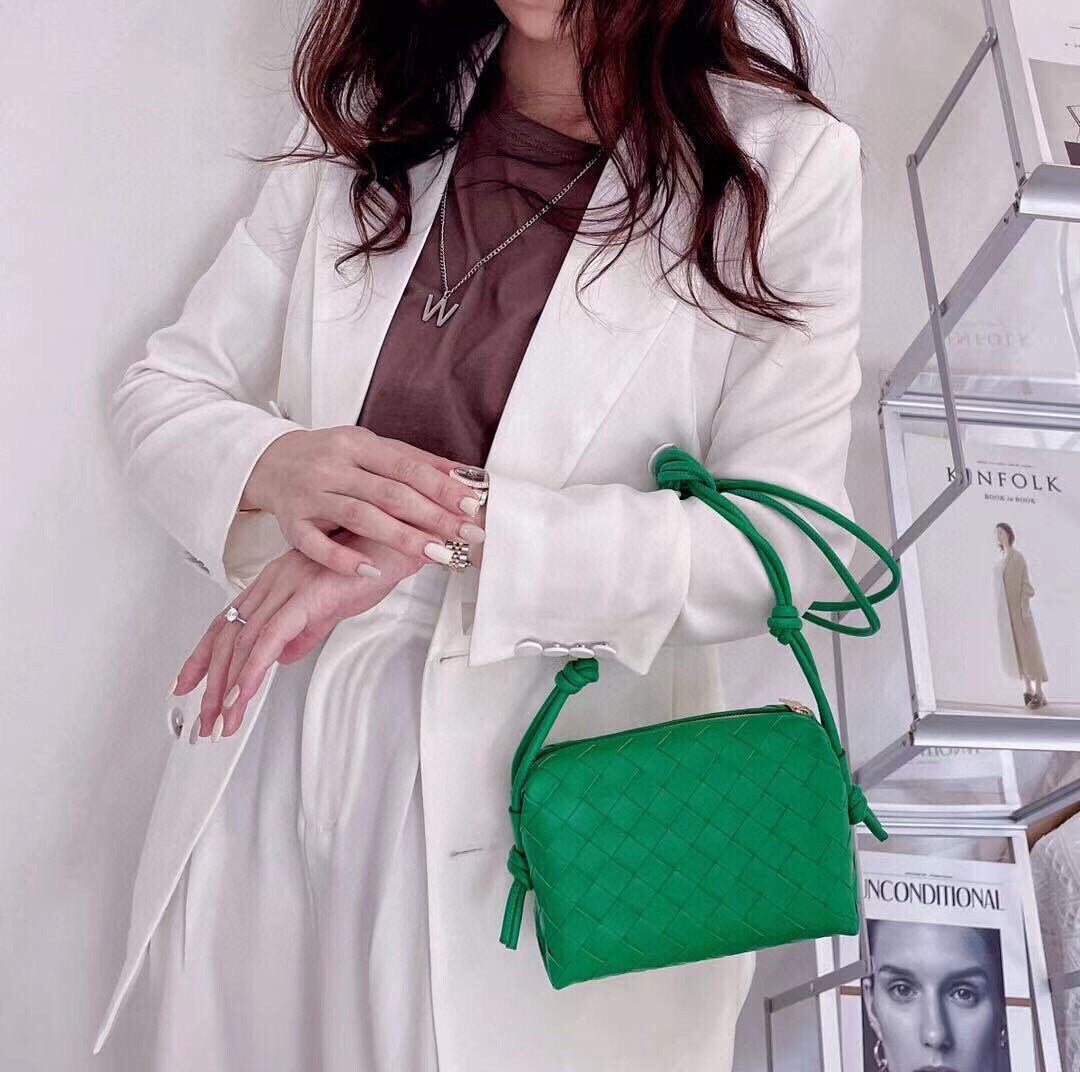 Small Loop Camera Bag #8810A Grass Green-Clearance