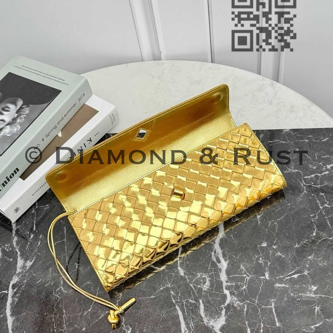 Long Clutch Andiamo Bag #2274 Gold
