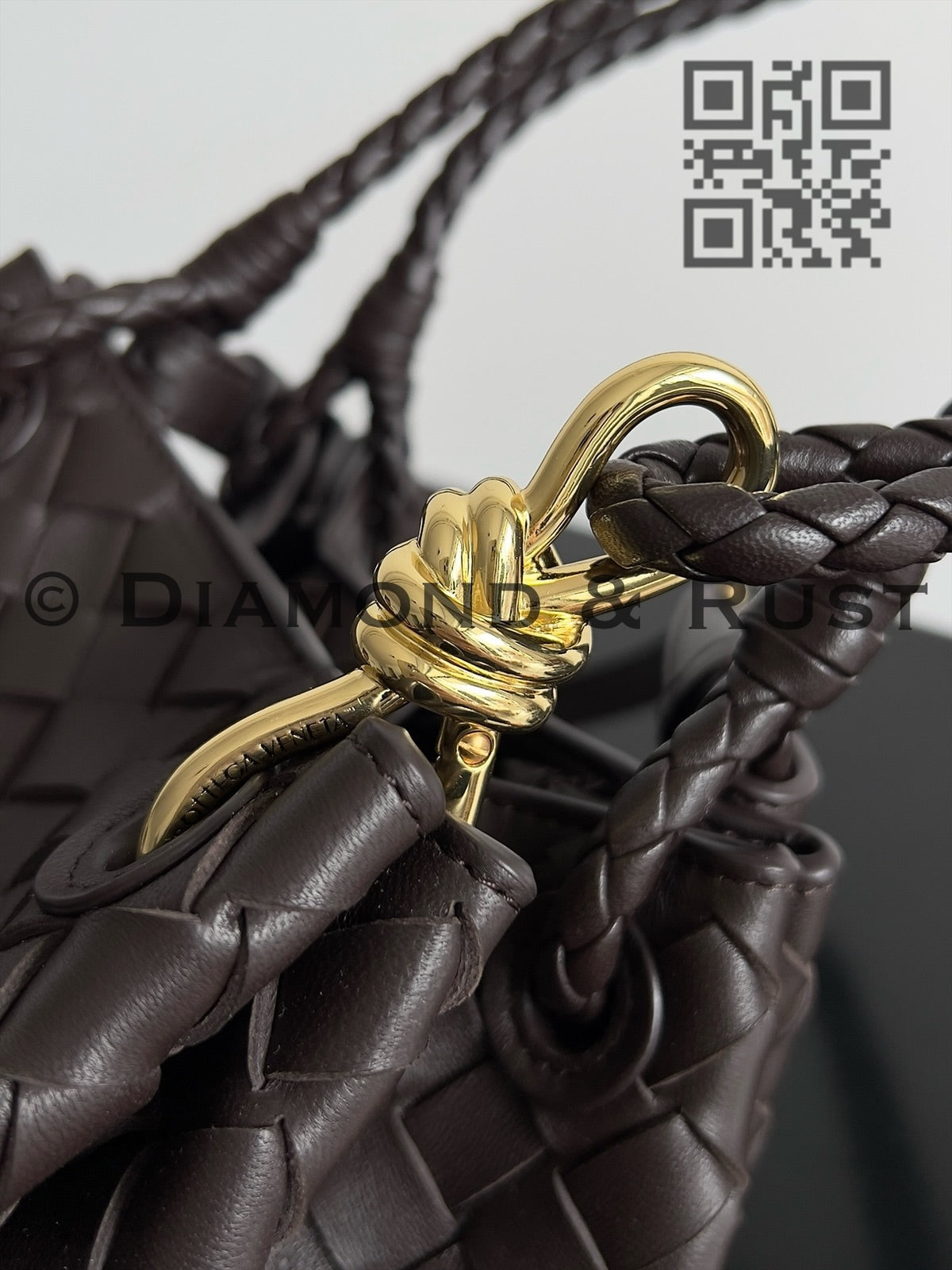 Small Parachute Bag #9915 Chocolate