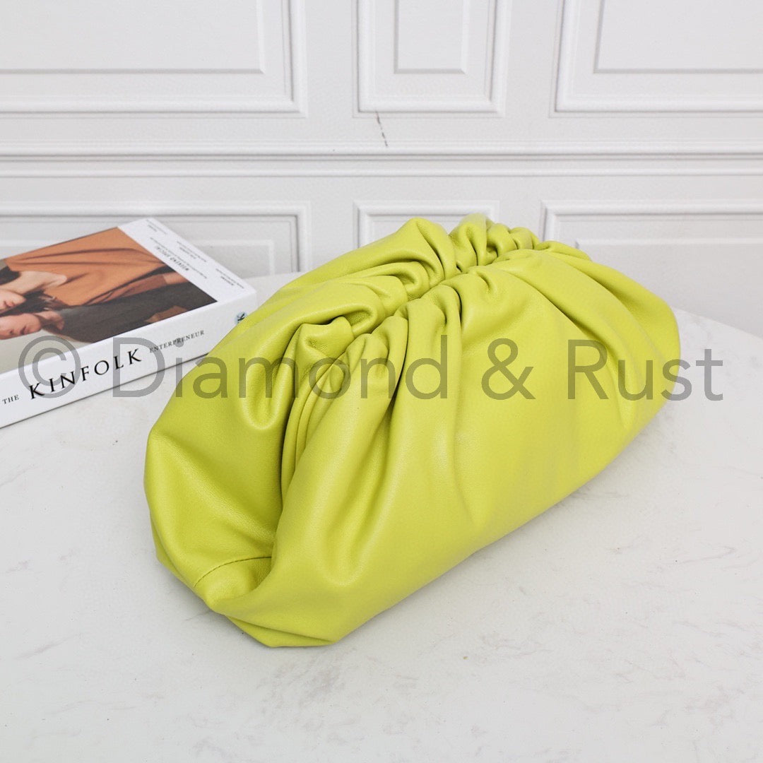 Large Pouch Clutch #9028 Kiwi
