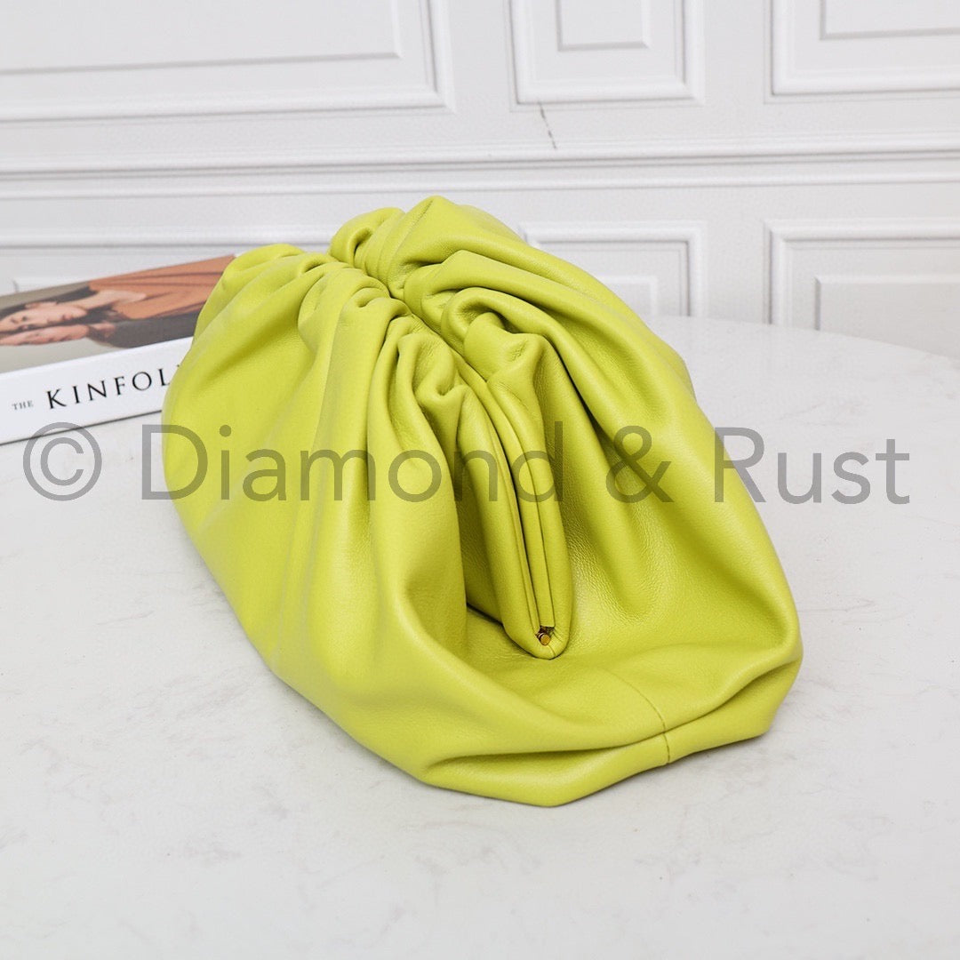 Large Pouch Clutch #9028 Kiwi