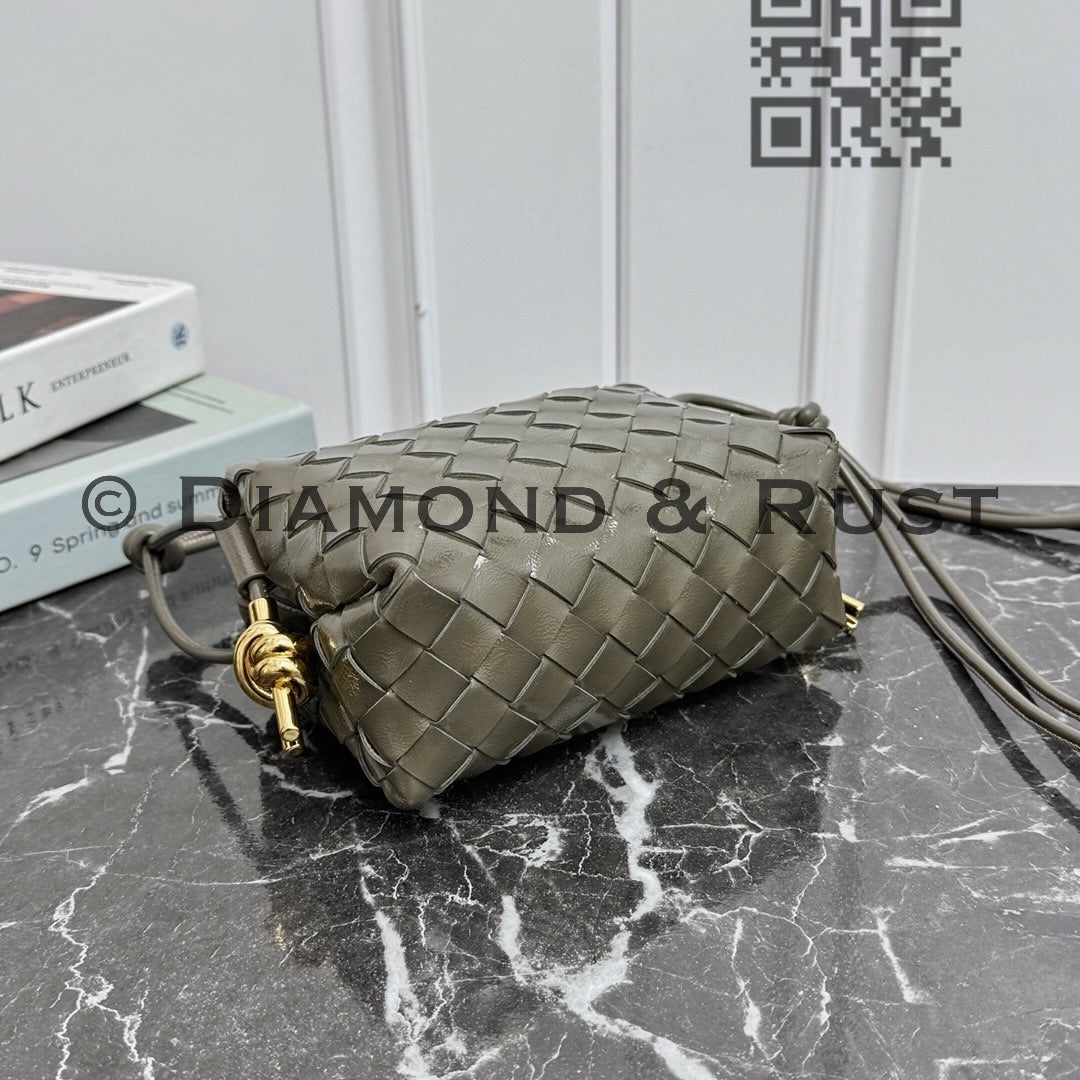 High Shine Mini Loop Camera Bag #2278 Mustard