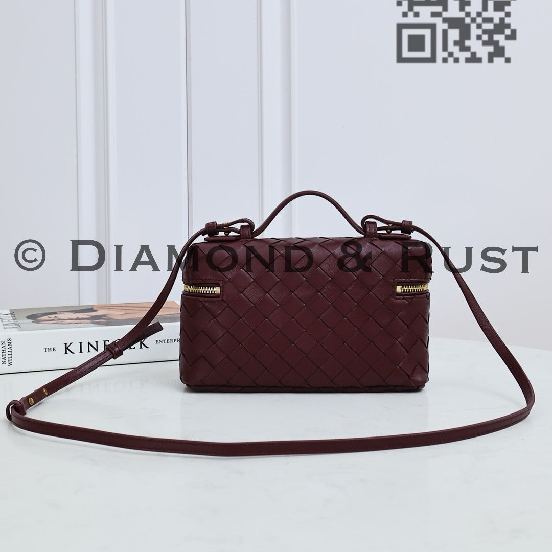 Vanity Crossbody Bag #2280 Wine Red