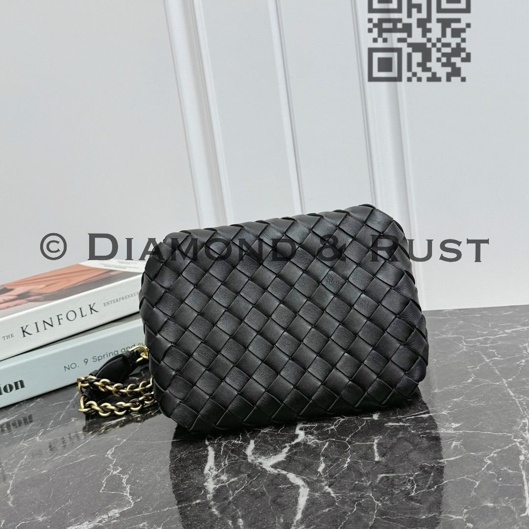 Small Parachute Chain Bag #2279 Black