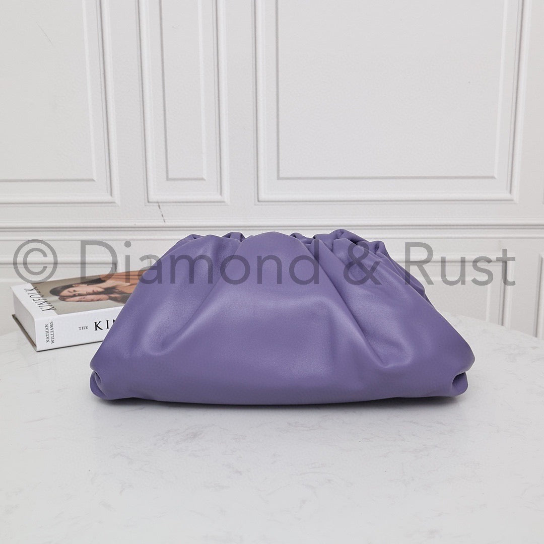 Large Pouch Clutch #9028 Lavender