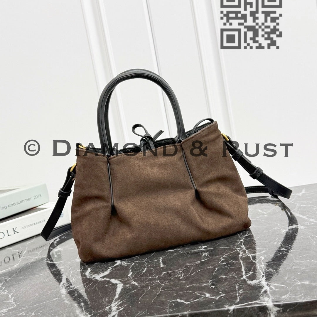 Small Pinacoteca Tote Bag #2281 Black/ Fondant