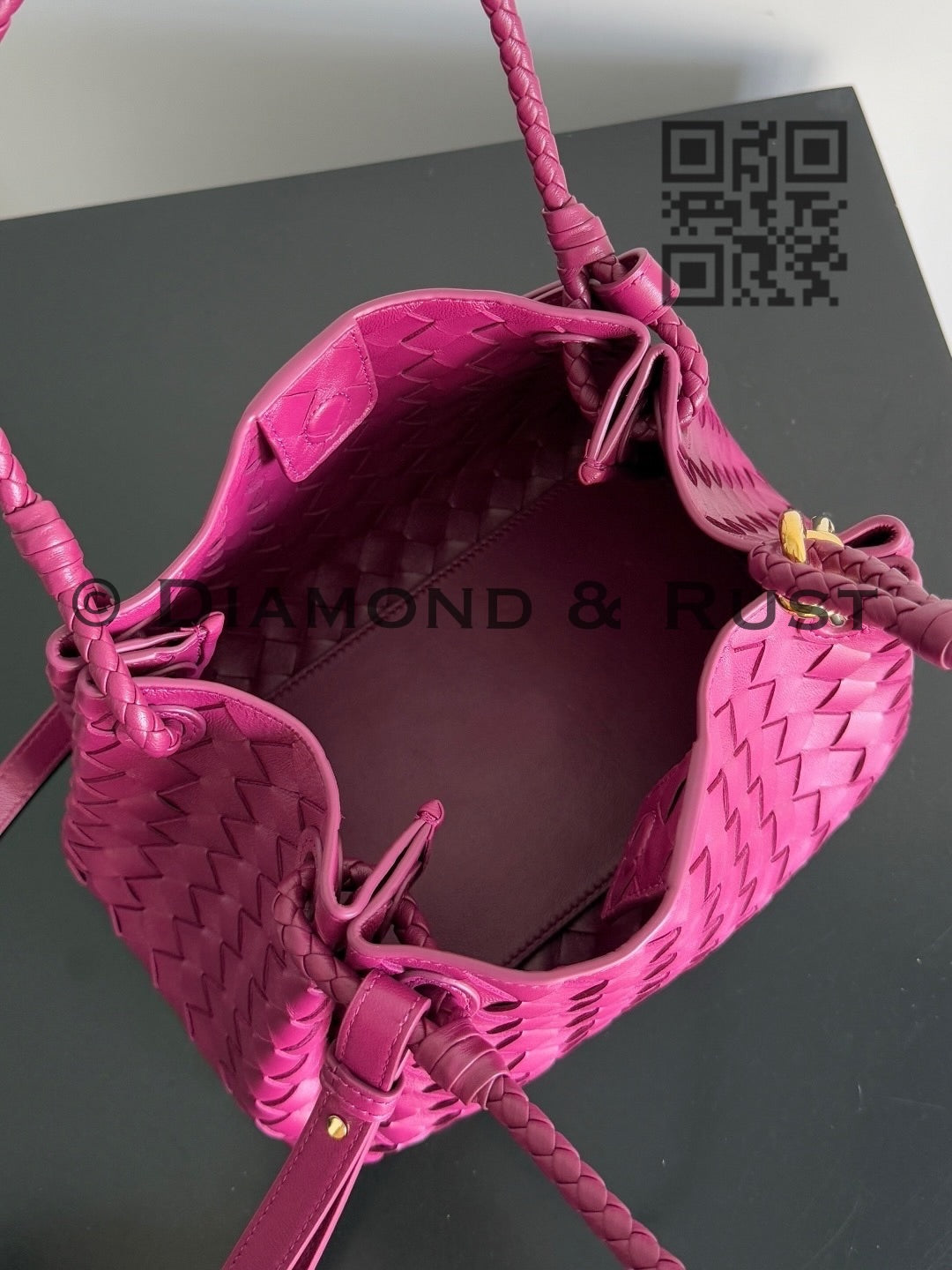 Small Parachute Chain Bag #9916 Berry