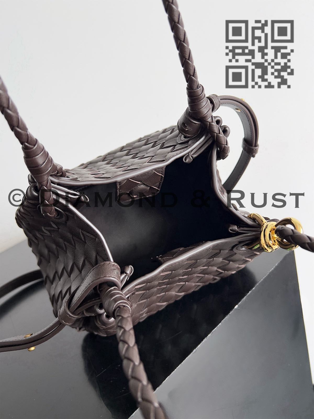 Small Parachute Bag #9915 Chocolate