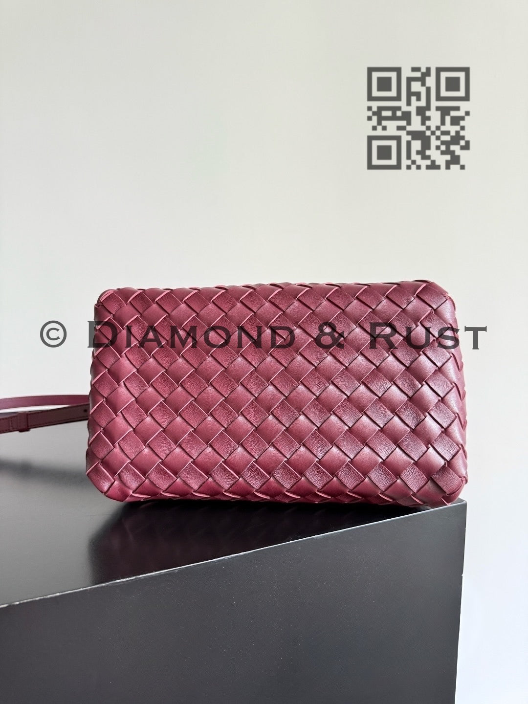 Small Parachute Chain Bag #9916 Cinnabar