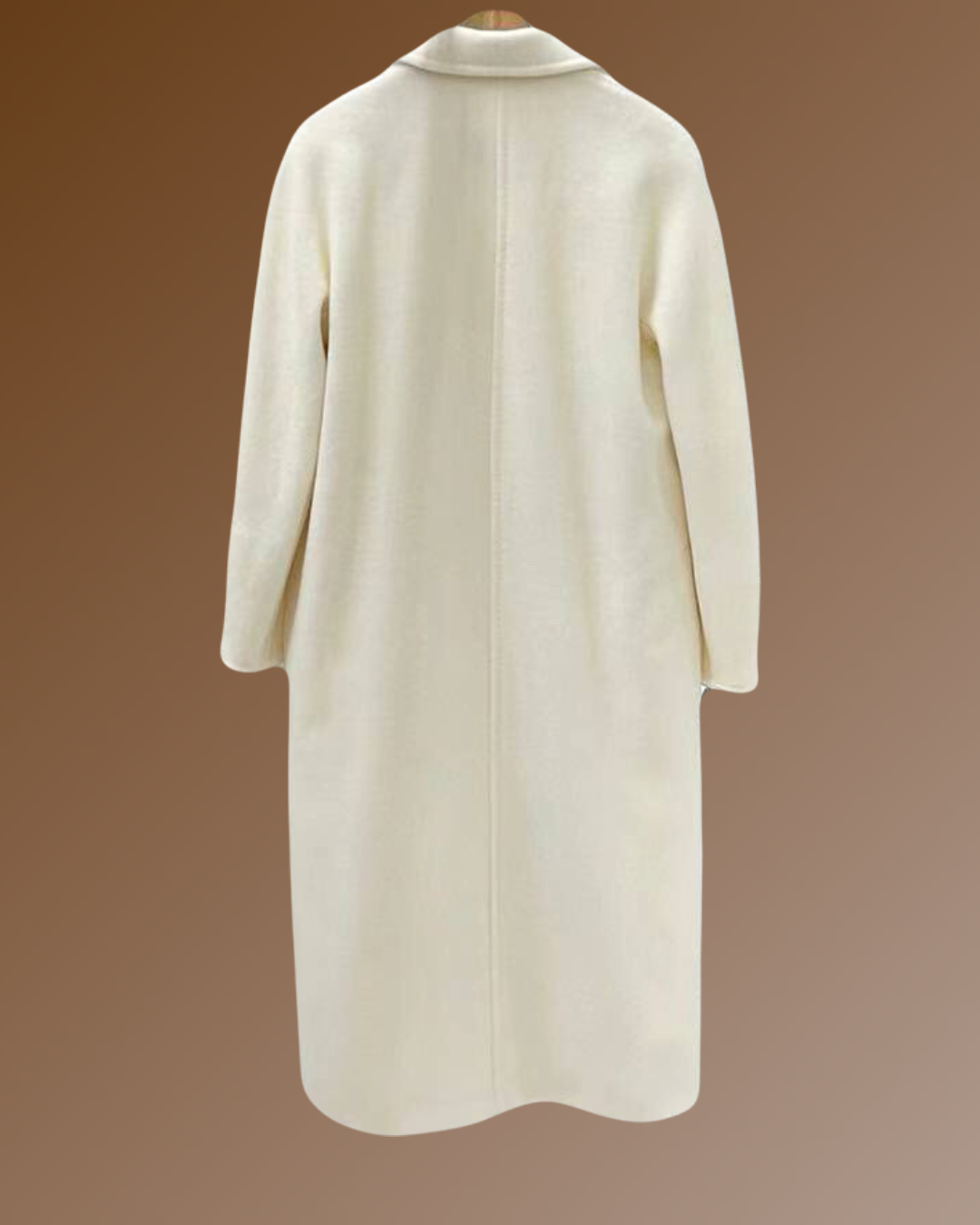 Suri Wool Long Coat #101801 Cream