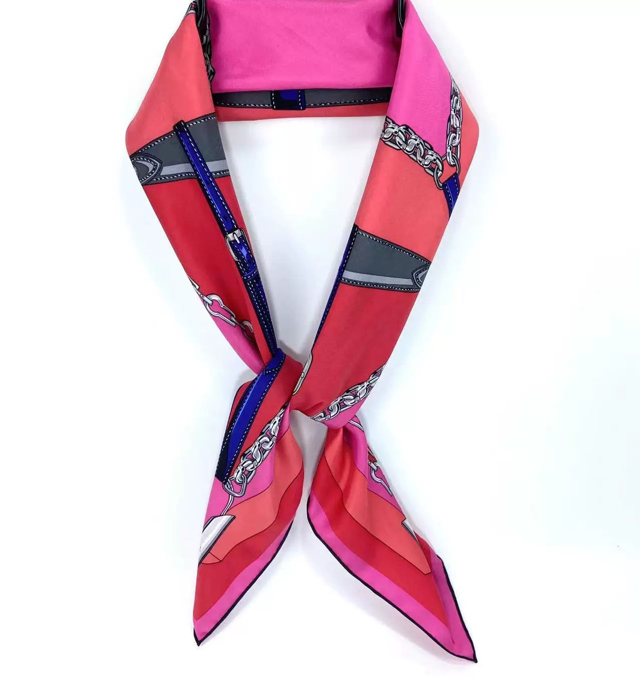 Pure-silk crêpe-de-Chine scarf 100 % mulberry silk 110cm Square Large Wrap Shawl