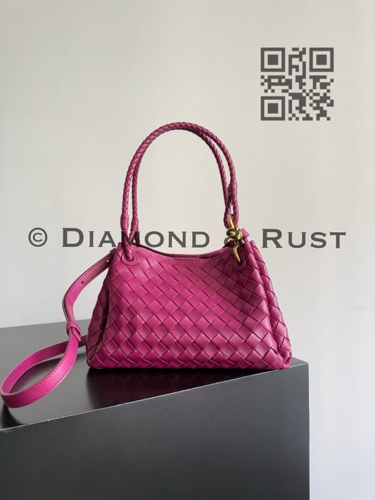 Small Parachute Chain Bag #9916 Berry