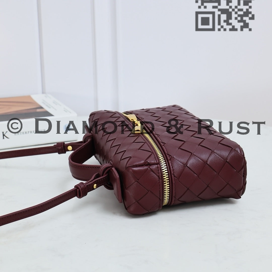 Vanity Crossbody Bag #2280 Wine Red