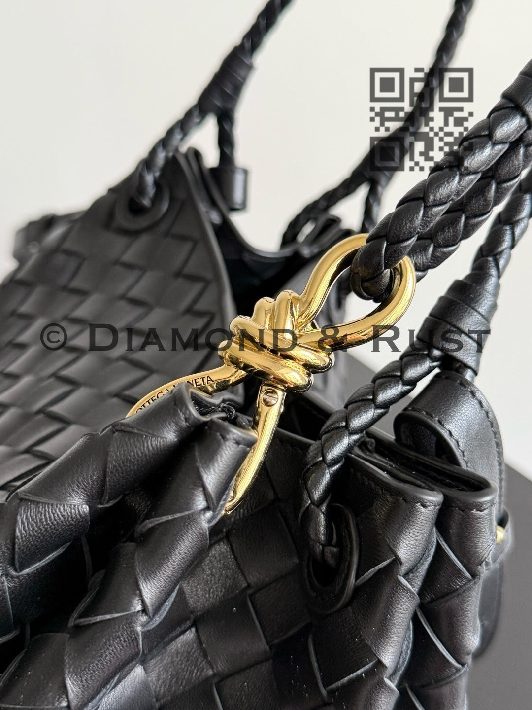 Small Parachute Chain Bag #9916 Black