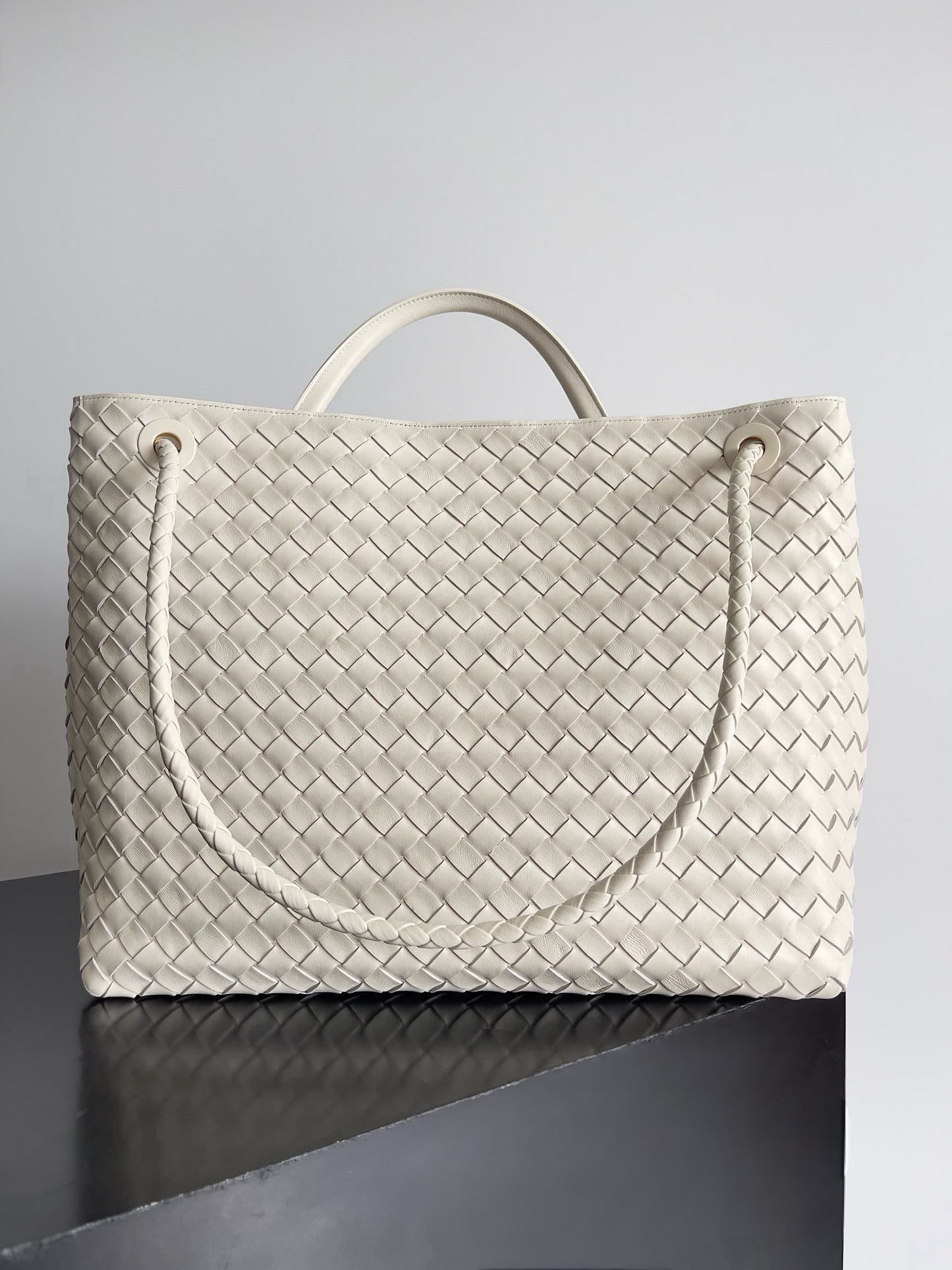 Large Andiamo Bag #9918 Sea Salt