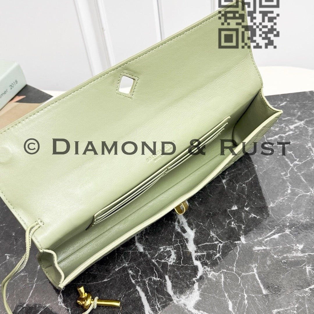 Long Clutch Andiamo Bag #2274 Travertine