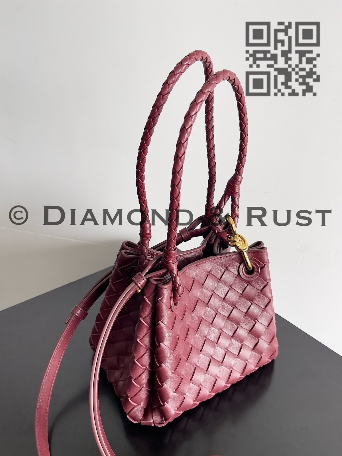 Small Parachute Bag #9915 Wine Red