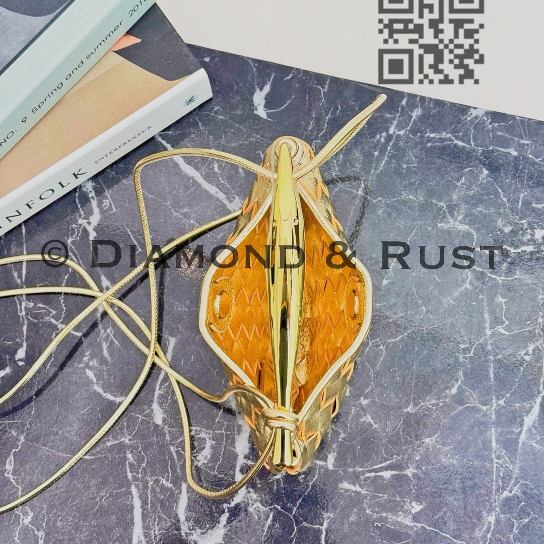 Baby Sardine Bag 20cm #2262 Gold