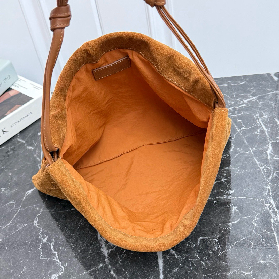 Medium Dust Bag 9910 Suede Caramel