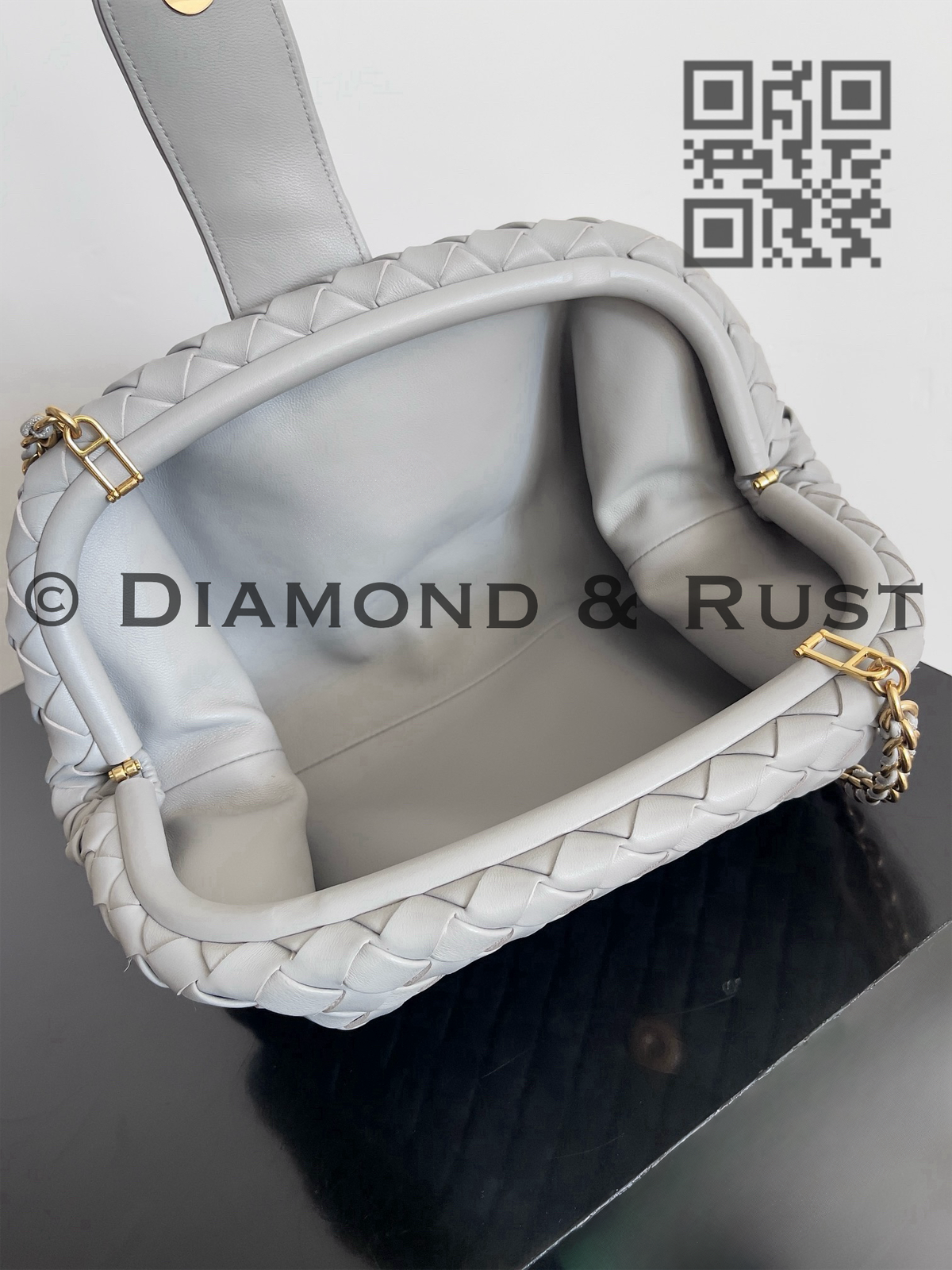 Lauren 1980 bag #9923 Silver Gray