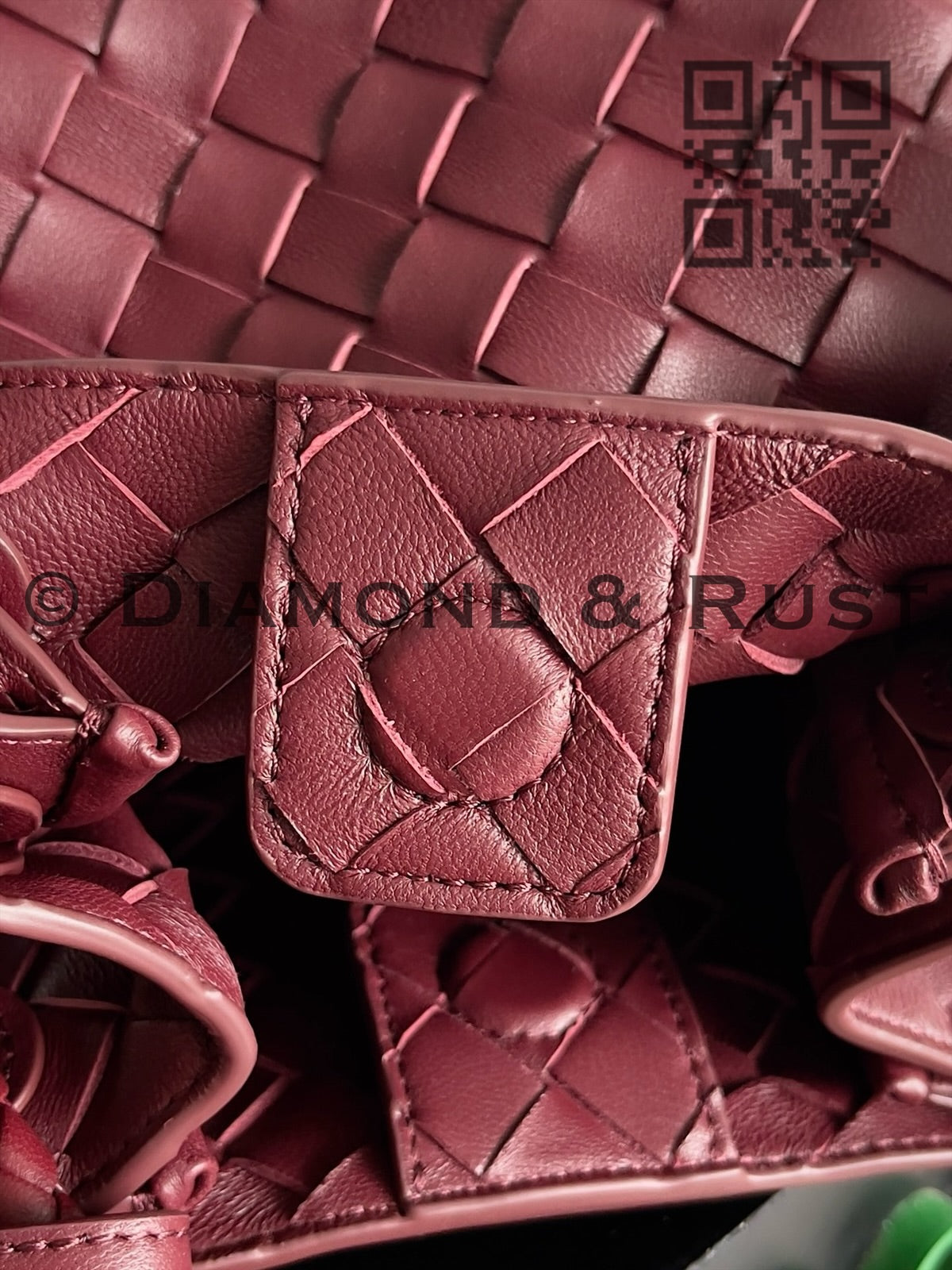 Small Parachute Bag #9915 Wine Red