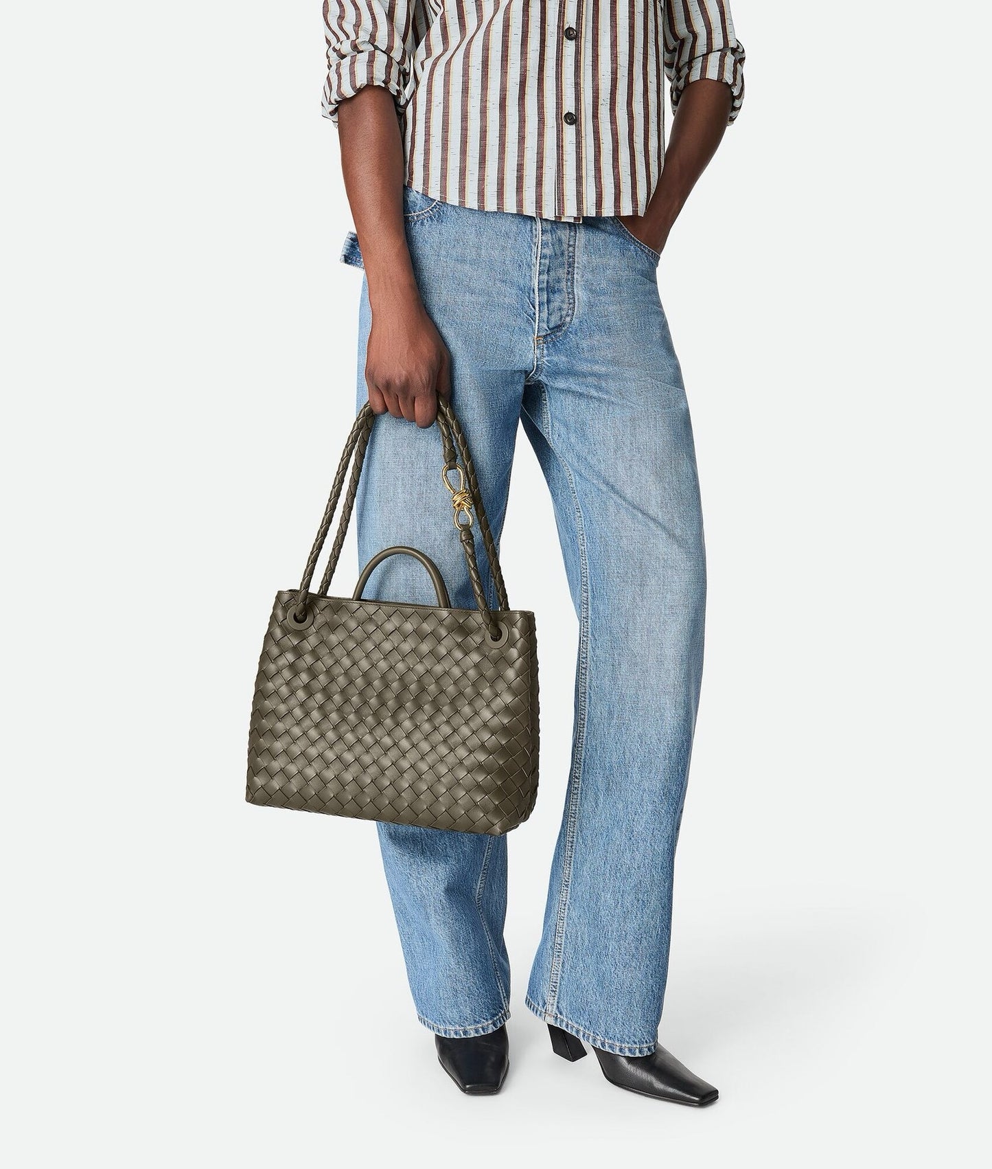Medium Andiamo Bag #2261-1 Cypress