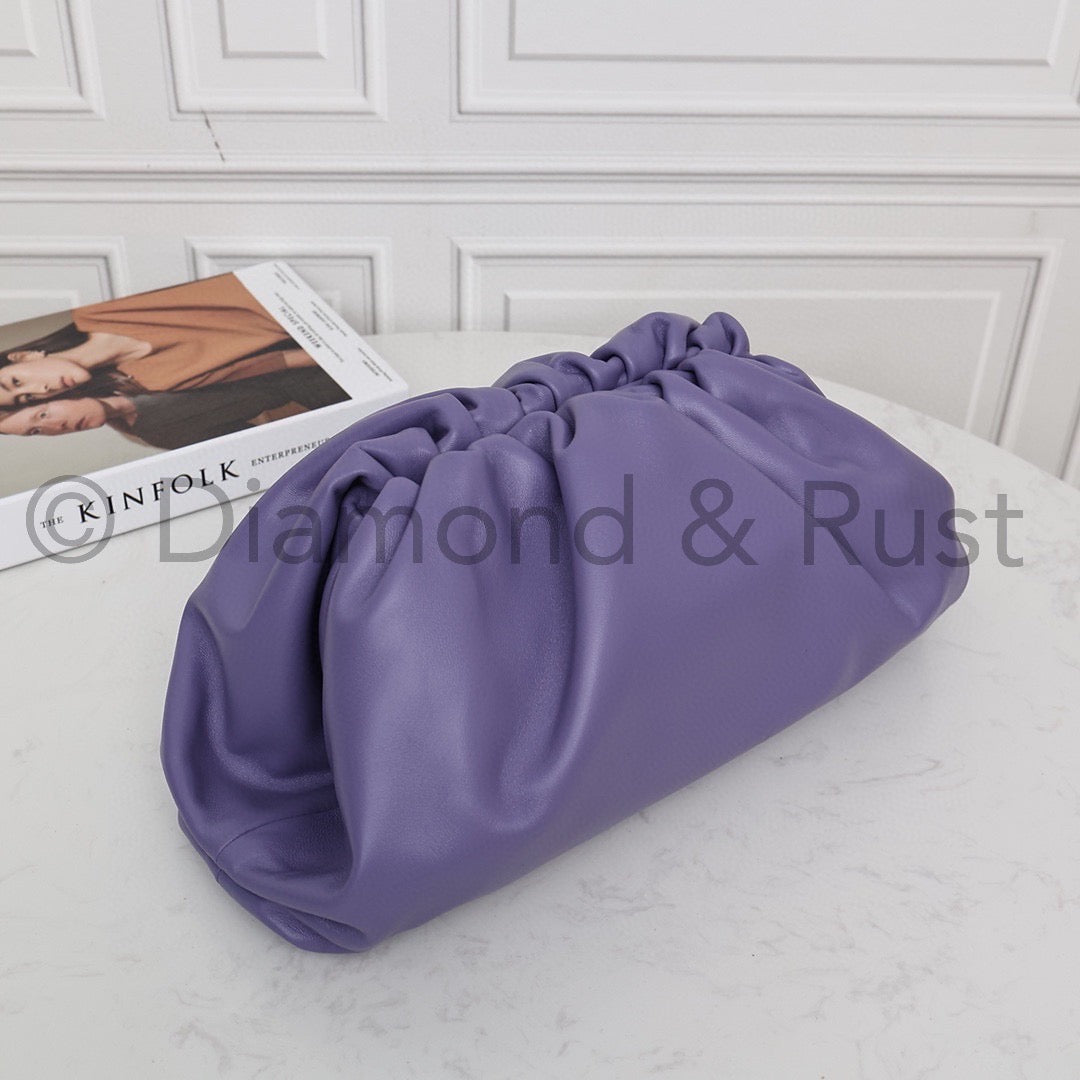 Large Pouch Clutch #9028 Lavender