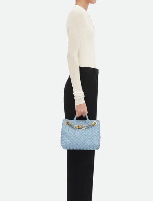 Small Chain Andiamo Bag #2276 Icy Blue