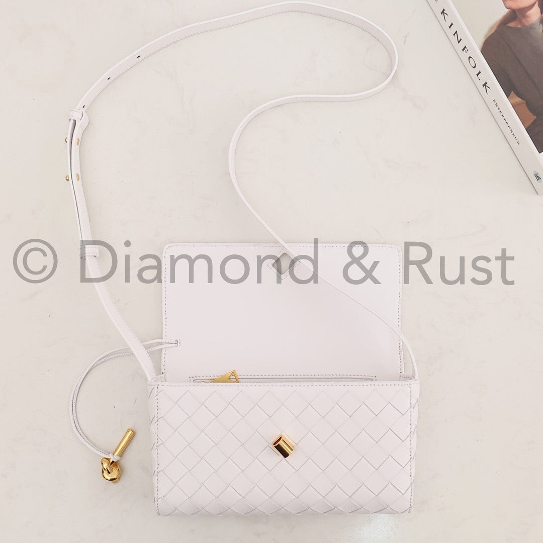 Mini Andiamo Crossbody Bag #2273 White