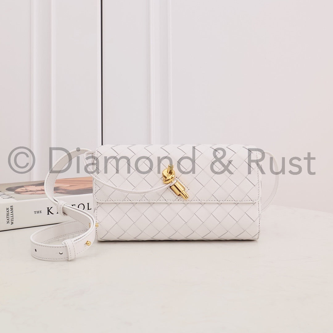 Mini Andiamo Crossbody Bag #2273 White