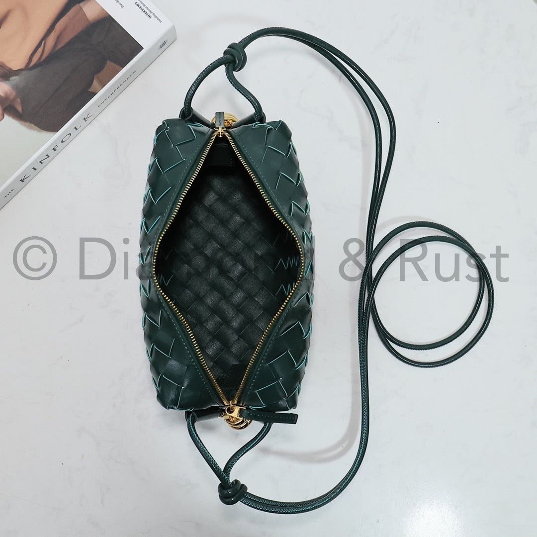 High Shine Small Loop Camera Bag #2278-1 Raintree